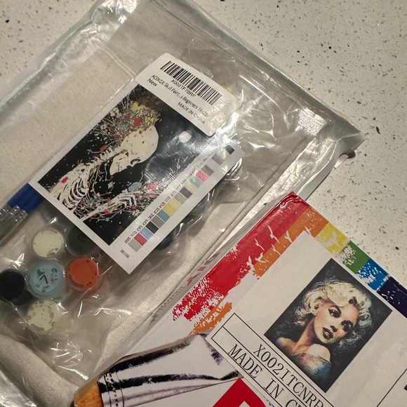 2x NWT paint by numbers for adults / Skeleton & Marilyn - Picture 12 of 12